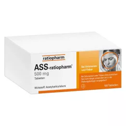 ASS-comprimés ratiopharm 500 mg, 100 pc