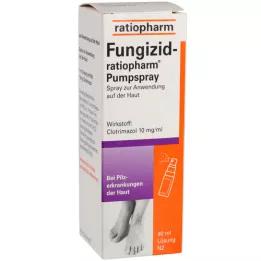 FUNGIZID-Spray à pompe ratiopharm, 40 ml
