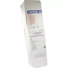 TOPPER 12 compresses 10x10 cm non stériles, 200 pces