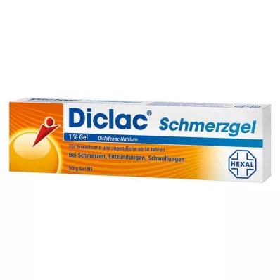 DICLAC Gel analgésique 1%, 50 g