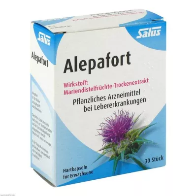 ALEPAFORT Gélules de chardon-marie, 30 gélules