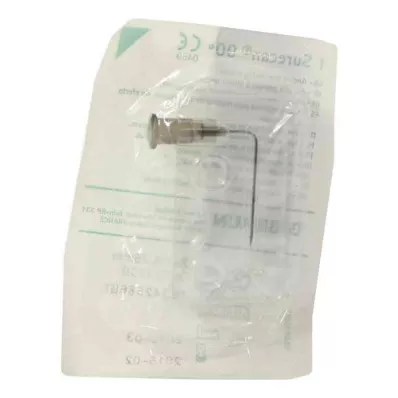 Canule Surecan 22 Gx25 mm coudée (1 pièce) Canule Surecan 22 Gx25 mm coudée (1 pièce)