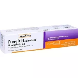 FUNGIZID-ratiopharm 3 comprimés vaginaux + 20g de crème, 1 P