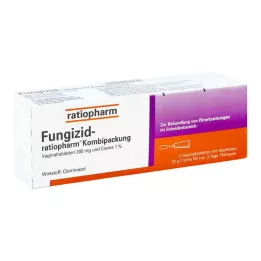 FUNGIZID-ratiopharm 3 comprimés vaginaux + 20g de crème, 1 P