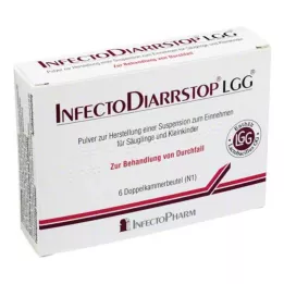 INFECTODIARRSTOP LGG Poudre pour suspension, 6 pièces