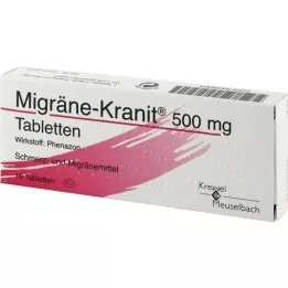 MIGRÄNE KRANIT 500 mg comprimés, 10 pcs