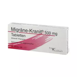 MIGRÄNE KRANIT 500 mg comprimés, 20 pcs