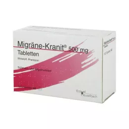 MIGRÄNE KRANIT 500 mg comprimés, 100 pcs