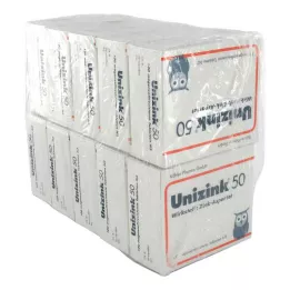 UNIZINK 50 comprimés gastro-résistants, 10X100 pcs