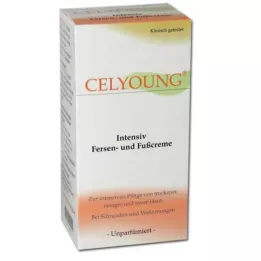 CELYOUNG Crème intensive pour les talons et les pieds, 100 ml