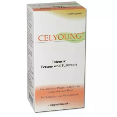 CELYOUNG Crème intensive pour les talons et les pieds, 100 ml