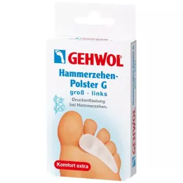 GEHWOL Coussinet dorteil en marteau en gel polymère G gauche, 1 pc