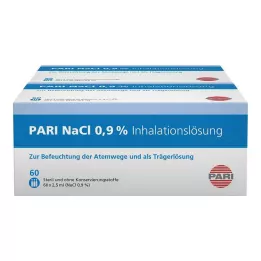 PARI Ampoules de solution pour inhalation de NaCl, 120X2.5 ml