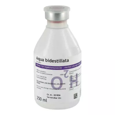 AQUA BIDEST Plastique, 250 ml
