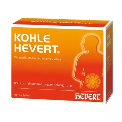 KOHLE Comprimés Hevert, 300 pc