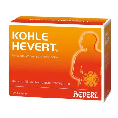 KOHLE Comprimés Hevert, 300 pc