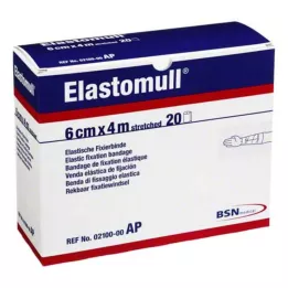 ELASTOMULL 6 cmx4 m bande de fixation élast. 2100, 20 pces