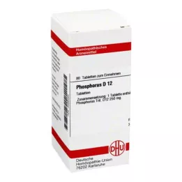 PHOSPHORUS D 12 comprimés, 80 pc