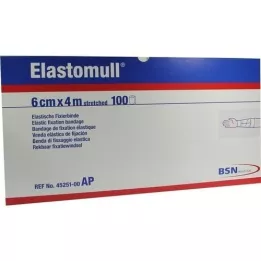 ELASTOMULL 6 cmx4 m bande de fixation élast. 45251, 100 pces