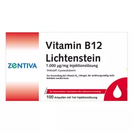 VITAMIN Ampoules de B12 1.000 μg Lichtenstein, 100X1 ml
