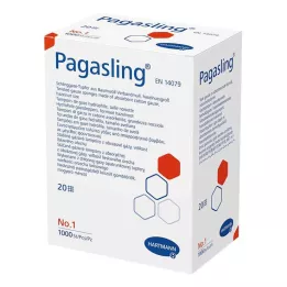 PAGASLING Tampons de gaze non stériles taille 1 noisette, 1000 pces