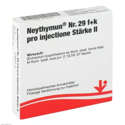 Neythymun No.29 f + k par inject.St. II Ampoules, 5X2 ml