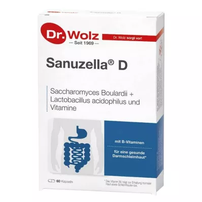 SANUZELLA Gélules de cellulose D, 60 gélules