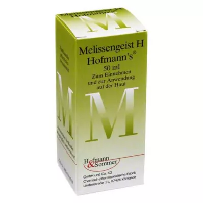 Melissa esprit H Hofmanns gouttes, 50 ml Melissa esprit H Hofmanns gouttes, 50 ml