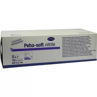PEHA-SOFT Sous-main nitrile non-poudré S, 100 pces