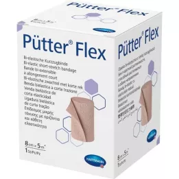 PÜTTER Bande Flex 8 cmx5 m, 1 pc