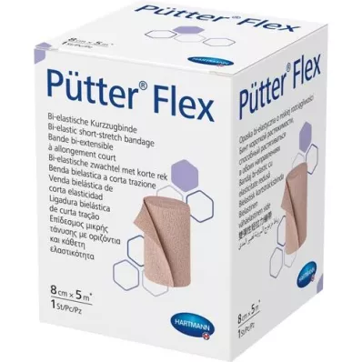 PÜTTER Bande Flex 8 cmx5 m, 1 pc