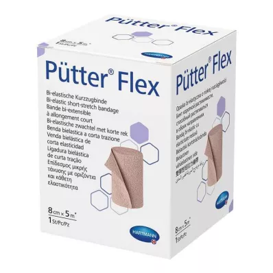 PÜTTER Bande Flex 8 cmx5 m, 1 pc