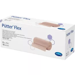 PÜTTER Bande Flex 8 cmx5 m, 10 pces