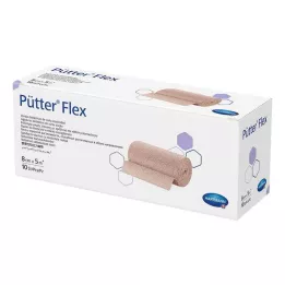 PÜTTER Bande Flex 8 cmx5 m, 10 pces