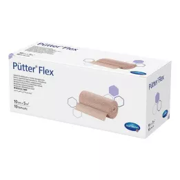 PÜTTER Bande Flex 10 cmx5 m, 10 pces
