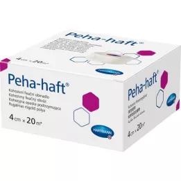 PEHA-HAFT Bande de fixation sans latex 4 cmx20 m, 1 pc