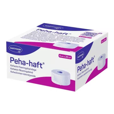 Peha Haft bandage de fixation sans latex 4 cm x 20 m, 1 pièce Peha Haft bandage de fixation sans latex 4 cm x 20 m, 1 pièce