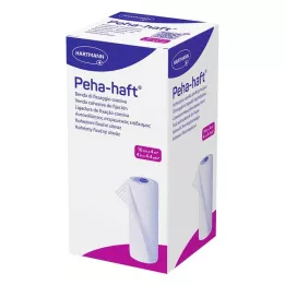 PEHA-HAFT Bande de fixation sans latex 10 cmx4 m, 1 pc