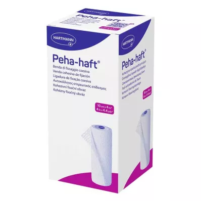PEHA-HAFT Bande de fixation sans latex 10 cmx4 m, 1 pc