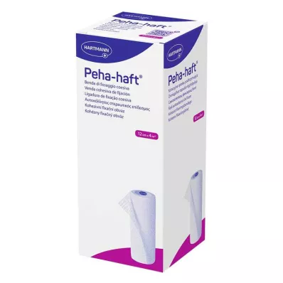 Peha pansement de fixation adhésif sans latex 12 cm x 4 m, 1 pièce