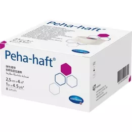 PEHA-HAFT Bande de fixation sans latex 2,5 cmx4 m, 8 pces