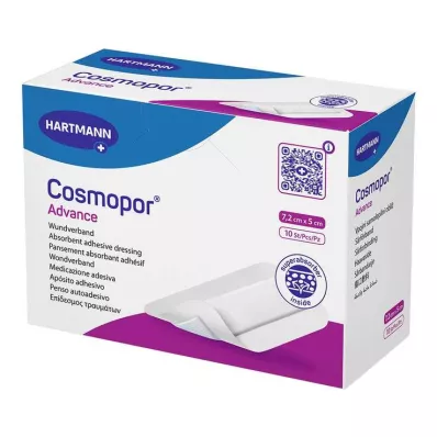 COSMOPOR Pansement Advance 5x7,2 cm, 10 pces