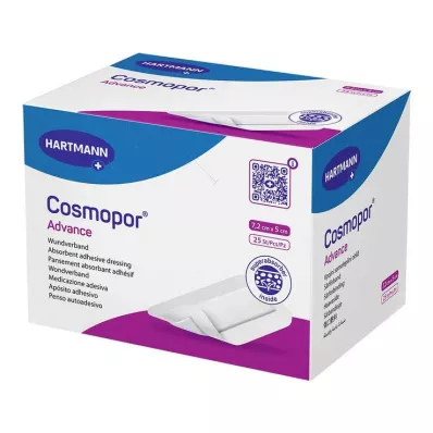 COSMOPOR Pansement Advance 5x7,2 cm, 25 pièces