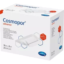 COSMOPOR Pansement Advance 8x10 cm, 25 pièces