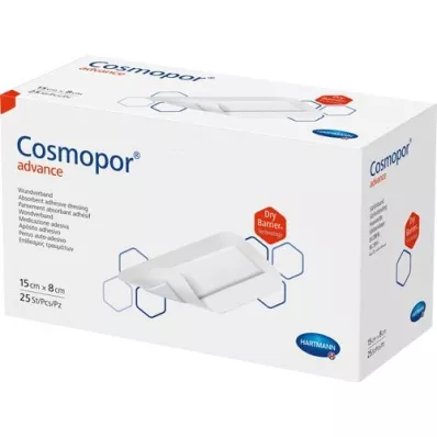 COSMOPOR Pansement Advance 8x15 cm, 25 pièces