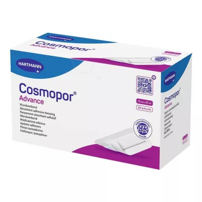 COSMOPOR Pansement Advance 8x15 cm, 25 pièces