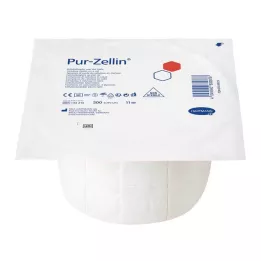 PUR-ZELLIN Rouleau de 4x5 cm non stérile de 500 pièces, 1 pc