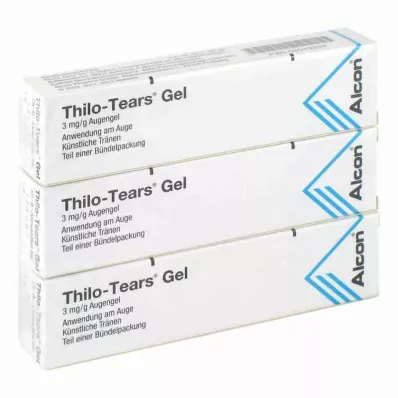 THILO TEARS Gel pour les yeux, 3X10 g