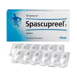 SPASCUPREEL Suppositoires S, 12 pces