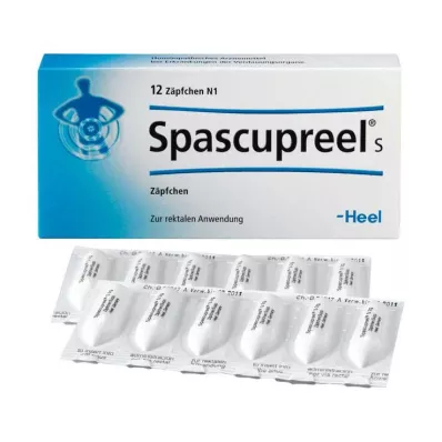 SPASCUPREEL Suppositoires S, 12 pces
